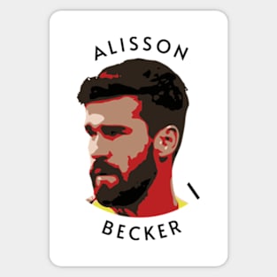 Alisson Becker LFC Liverpool FC Sticker